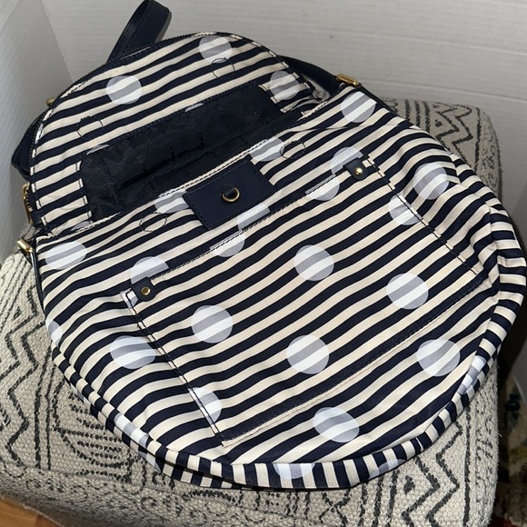 MARC by Marc Jacobs
Preppy Nylon Natasha Striped Crossbody Bag, Navy/White - Picture 2 of 6